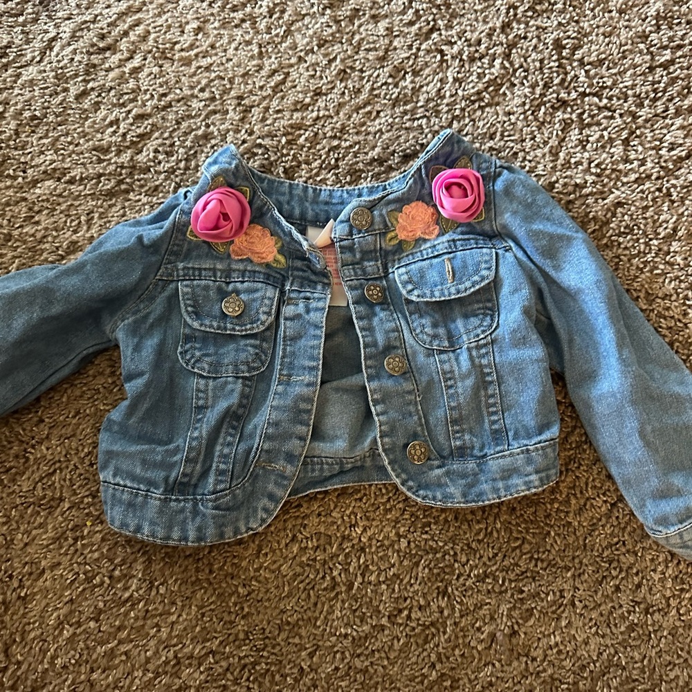Toddler girls denim jacket